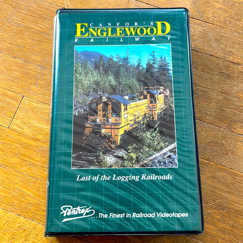VHS 📼 Canfor’s Englewood Railway videotape